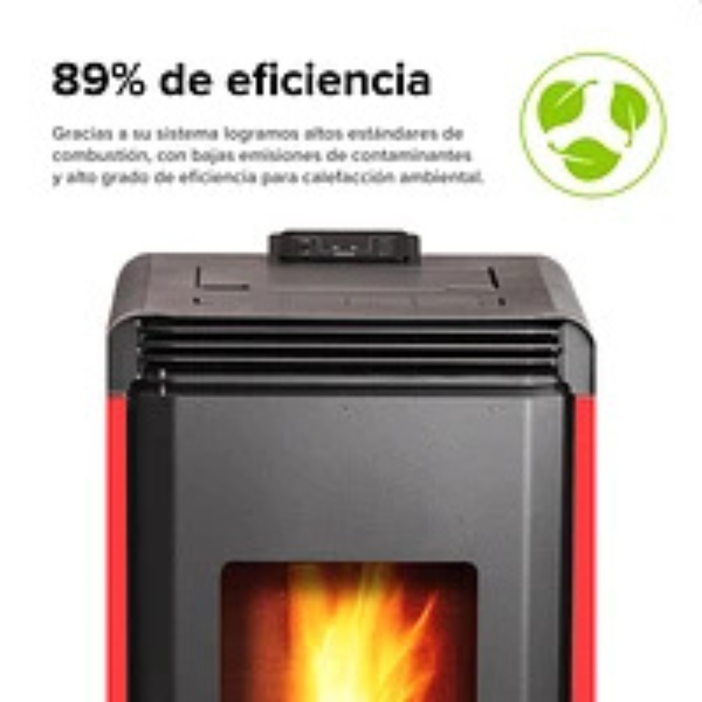 Estufa a pellet Hera+